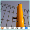 2.1m PVC coated metal round square peach fence posts